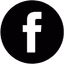 Facebook logo dat verwijst naar de facebook pagina